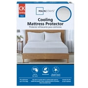 Mainstays Cooling Waterproof Fitted Mattress Protector, California King