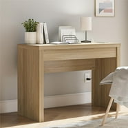 Mainstays Ardent No Tools Small Space Writing Desk, Euro Oak - Walmart.com