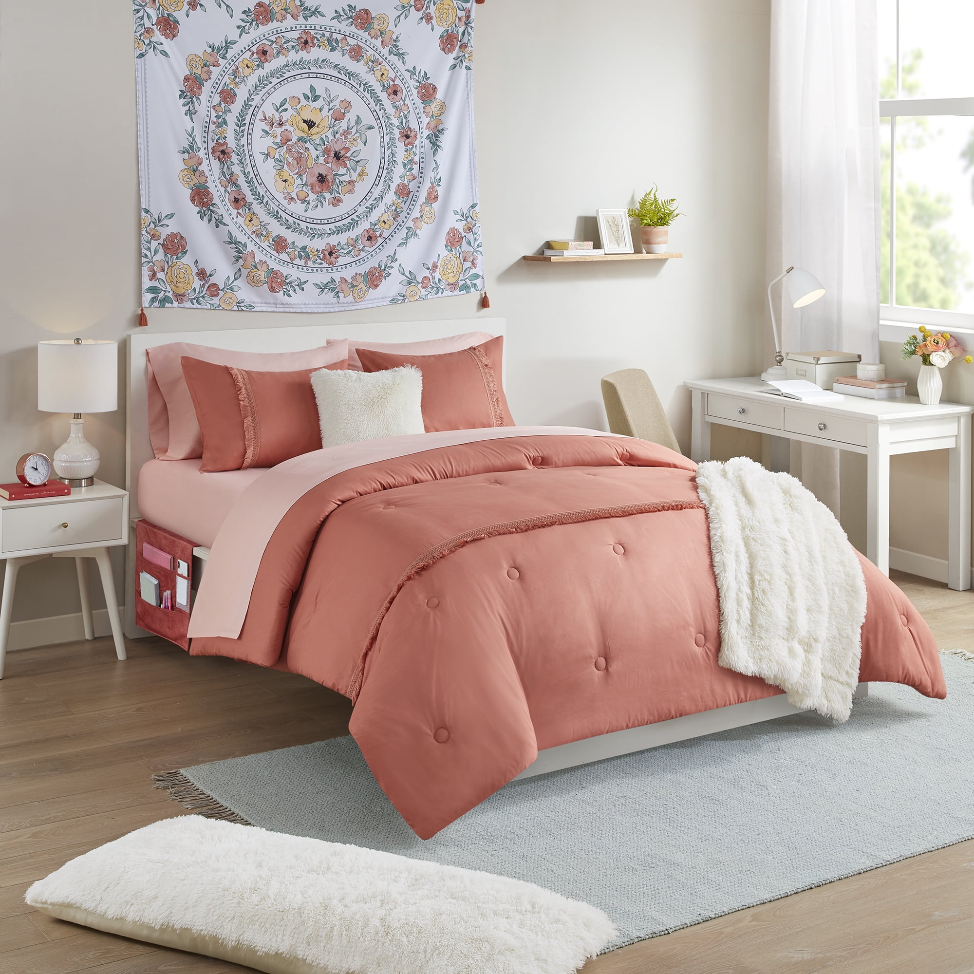 Coral Cherie Bed in A Bag - Queen