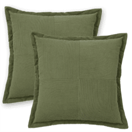 Mainstays Cord Vel 22" 2pk Grn Covers Only