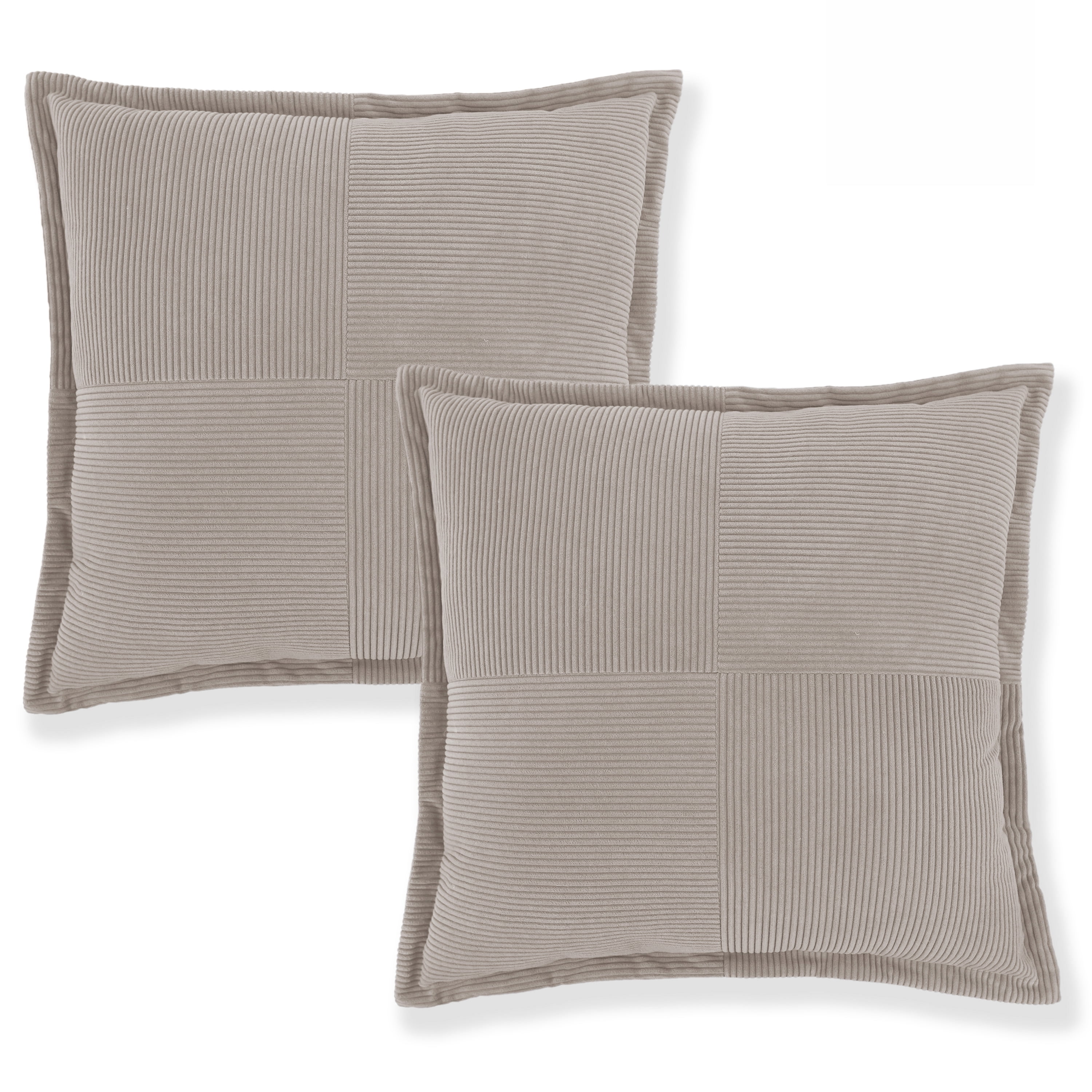 Mainstays Cord Vel 22" 2pk Nat Covers Only