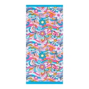Mainstays Cotton Blend Butterflies & Floral Beach Towel, 28" x 60"