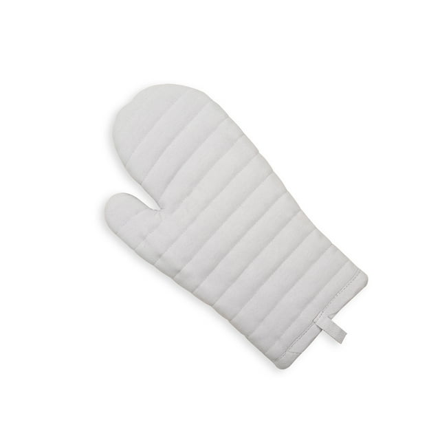 Mainstays Cotton Oven Mitt, 7 in x 12.5 in, 1 Piece, Gray