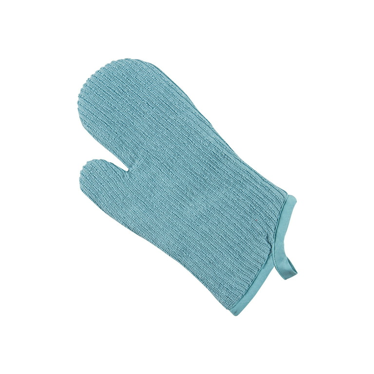 Terry Cloth Industrial Bakers Mitts, Heat Resistant Gauntlet Bakers Mitts, Extended Oven Mitts
