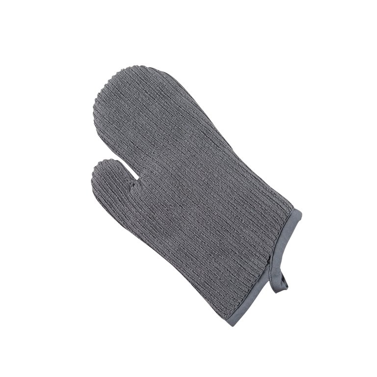 Mainstays Cotton Oven Mitt, 7 in x 12.5 in, 1 Piece, Gray