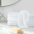 thumbnail image 1 of Mainstays Cotton Washcloth Bundle Collection, 24 Pack, White, 1 of 4