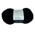 thumbnail image 1 of Mainstays Cozy Chenille Yarn, 220 yd, Black, 100% Polyester, Super Bulky, 1 of 5