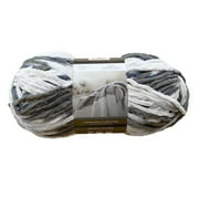 Mainstays Cozy Chenille Yarn, 220 yd, Multi-Blue, 100% Polyester, Bulky