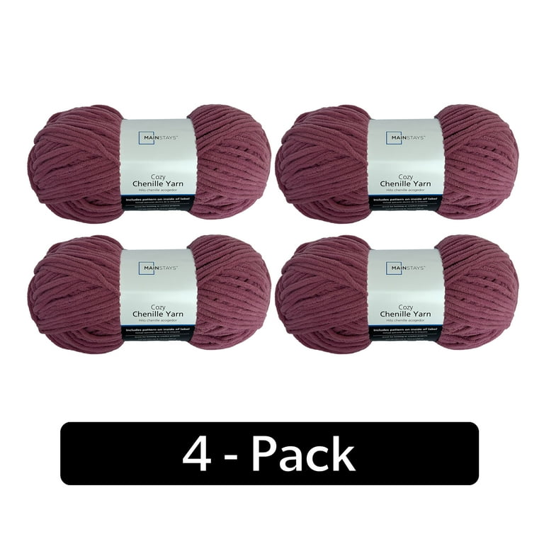 Mainstays chenille chunky yarn patterns sale