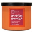 thumbnail image 1 of Mainstays Cranberry Mandarin 3 wick candle, 13 Ounce, 1 of 7