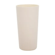 Mainstays - Cream Round Plastic Tumbler, 26-Ounce