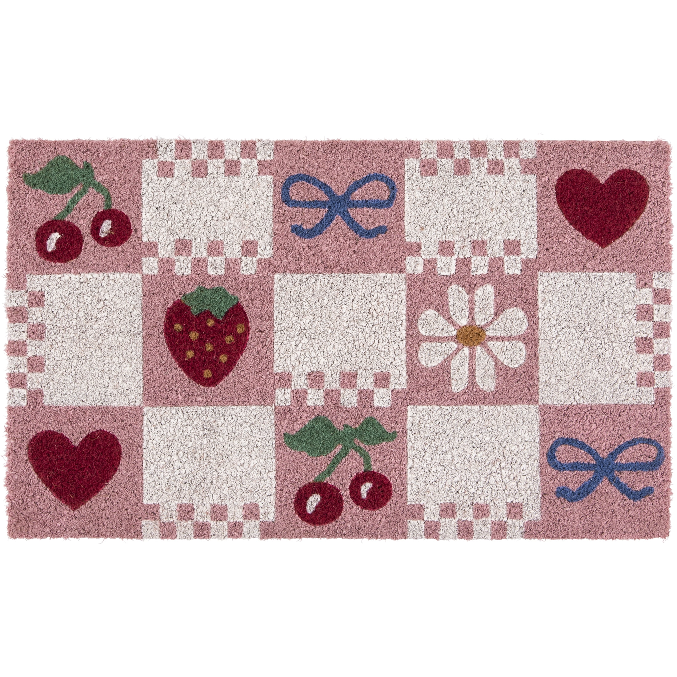 Mainstays Cross Stitch Outdoor Doormat, 18