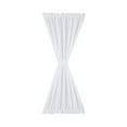 thumbnail image 1 of Mainstays Crushed Voile Single Door Curtain Panel, Semi-Sheer, White, 51" W x 72" L, 1 of 7