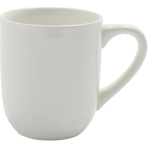 Mainstays Cups & Mugs OPP 12 oz White Stoneware Mug
