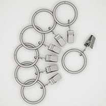 Mainstays 1" Nickel Curtain Clip Rings (7 pack)