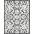 thumbnail image 1 of Mainstays Damask Charcoal, Indoor Area Rug, 4'11" x 6'6", 1 of 7