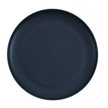 Mainstays - Dark Blue Round Plastic Plate, 10.5 inch
