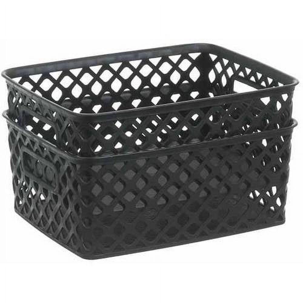 Mainstays Decorative Basket, Small, Pack of 2