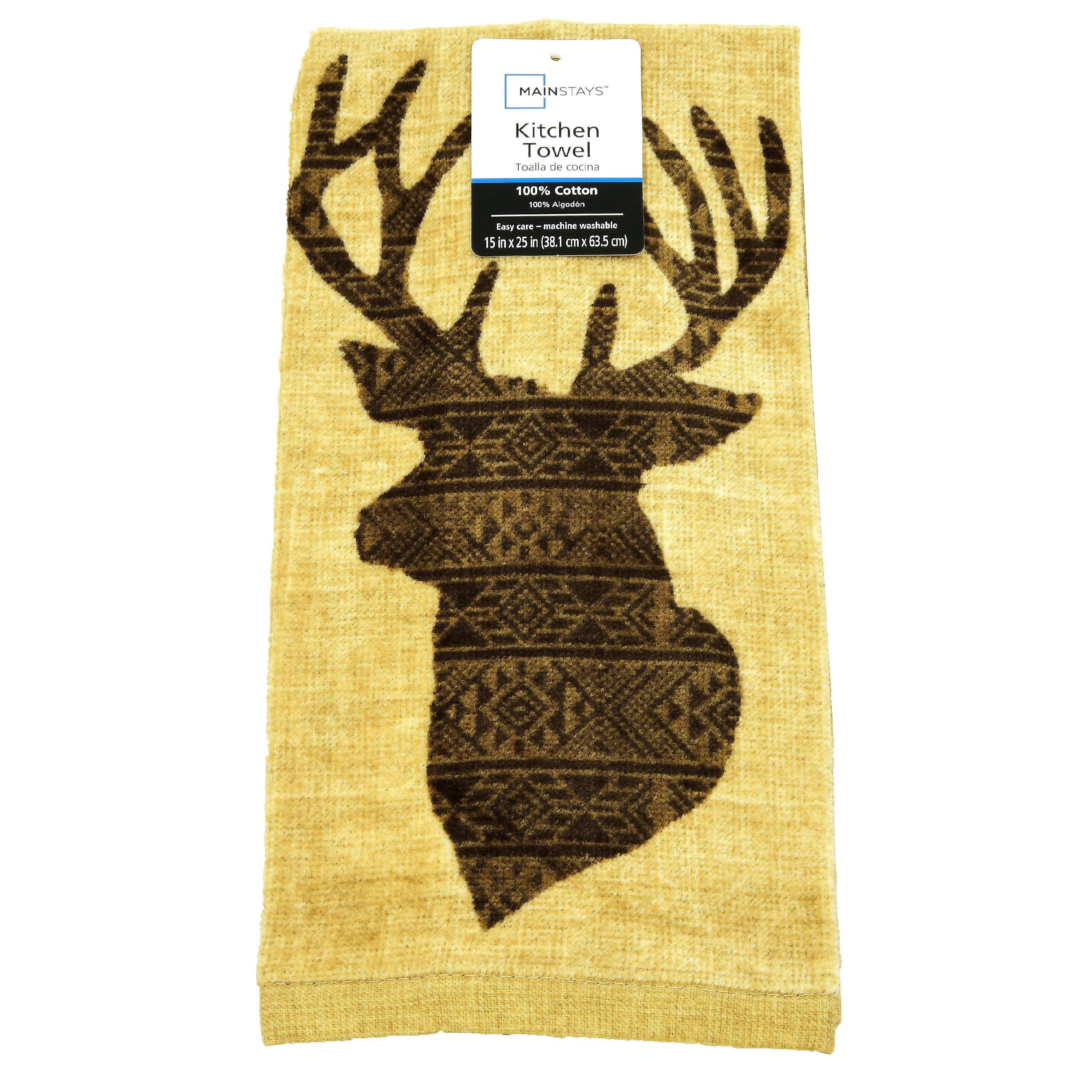 Mainstays Deer Kitchen Towel