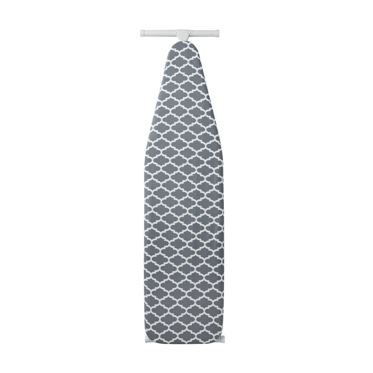 Mainstays Deluxe Lattice Grey Removable Ironing Board Cover 54