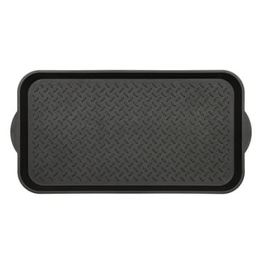 Mainstays Diamond Boot Tray, 15" x 29", Black