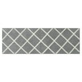 thumbnail image 1 of Mainstays Diamond Plush Grey Indoor 20" x 60" Runner Rug, 1 of 8