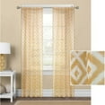 thumbnail image 1 of Mainstays Diamond Sheer Window Curtain Panel, 1 of 5