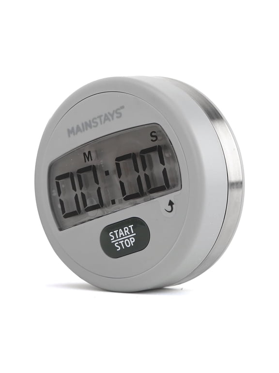 Digital Kitchen Timer, Magnetic Countdown Count up Timer with Large LCD Display