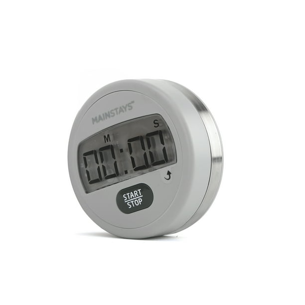 Mainstays Digital Kitchen Timer, Countdown Count up Timer with