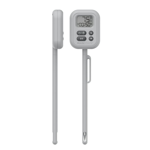 Mainstays Digital Pen Thermometer, LCD Screen, Stainless Steel Probe