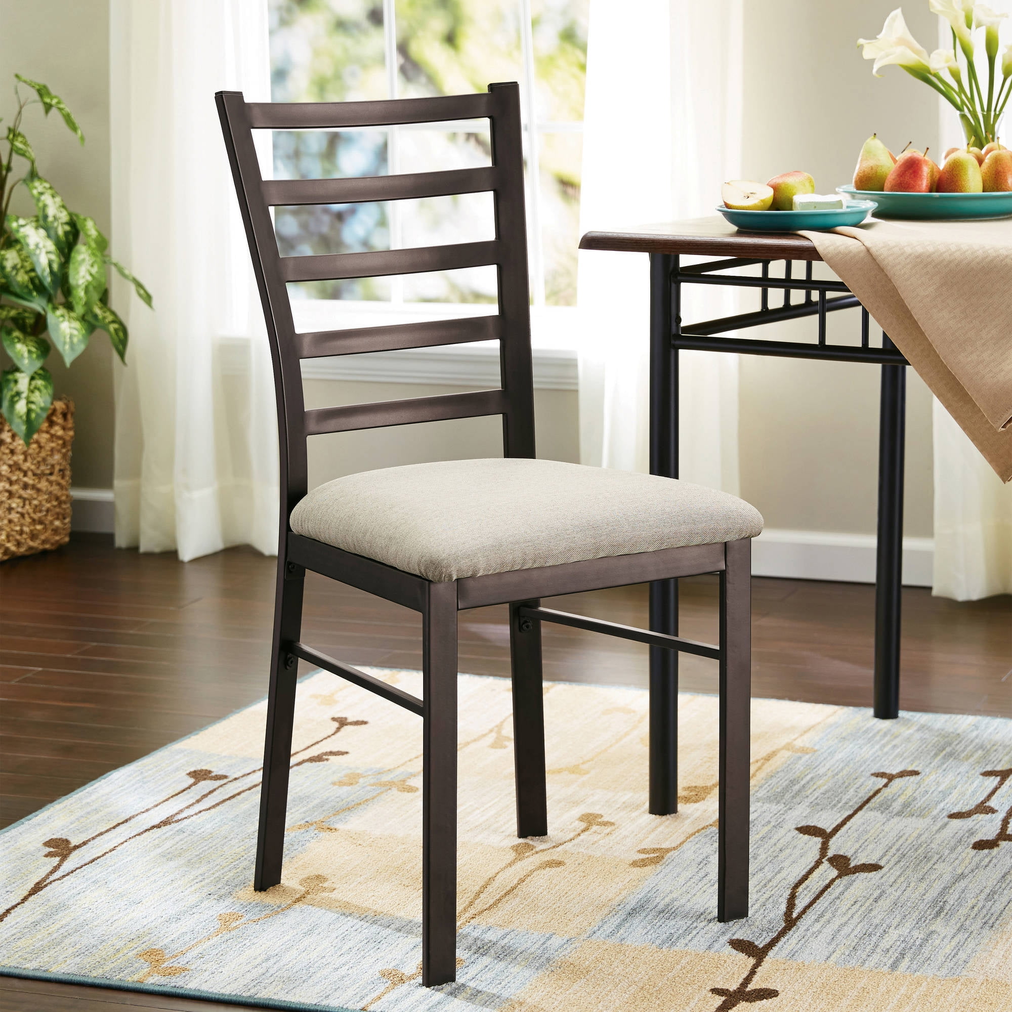 Mainstays Dining Chair Oil Rubbed Bronze Finish Multiple Colors
