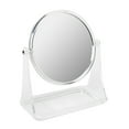 thumbnail interactive-video image 1 of Mainstays Double-Sided Vanity Mirror, Clear, 1 of 6