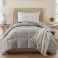 thumbnail image 1 of Mainstays Twin/Twin XL Comforter, Down Alternative, All-Season, Stone, 1 of 6