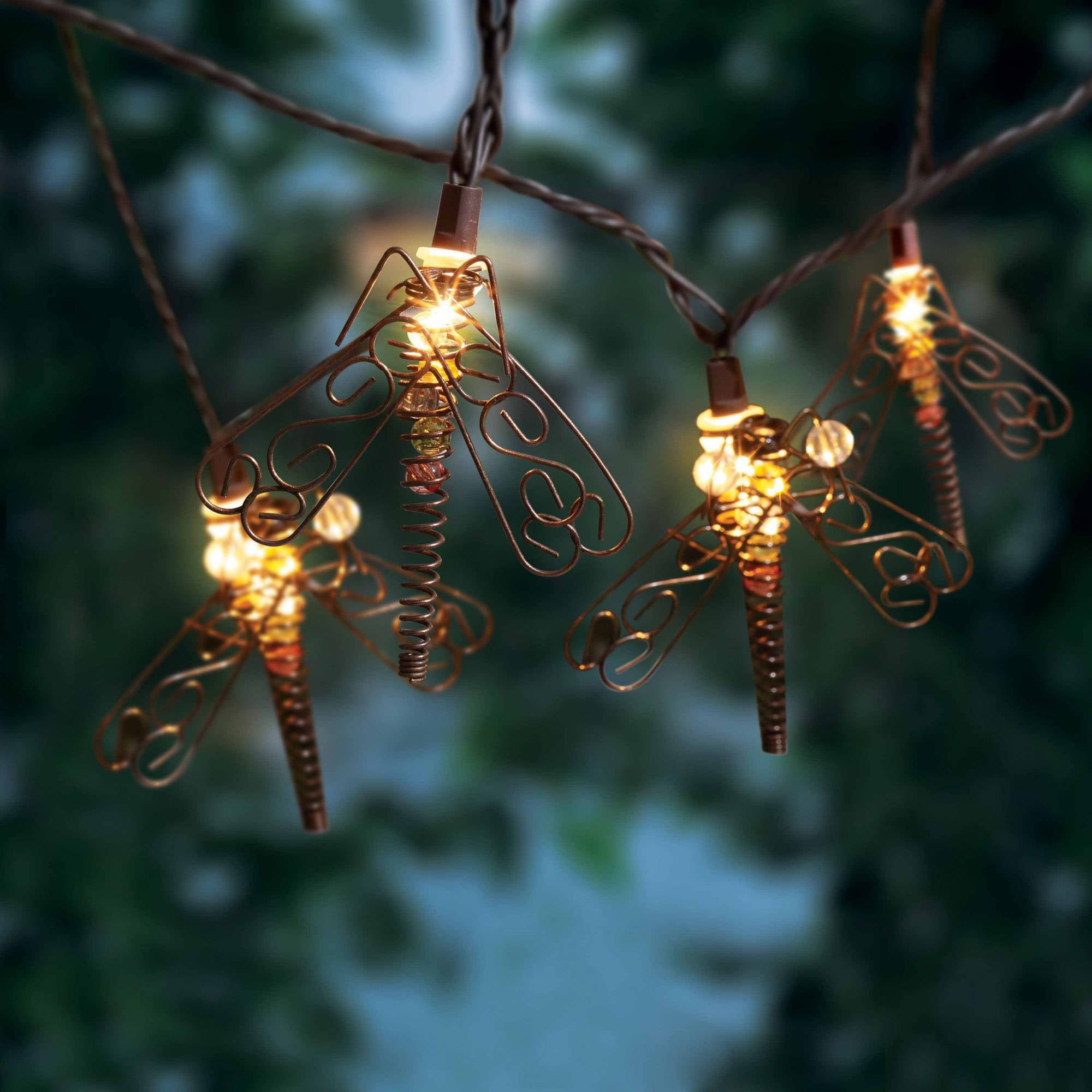 Mainstays Dragonfly String Lights 10 Count Walmart