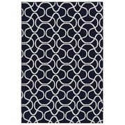 Mainstays Drizzle Navy/White Indoor Area Rug, 45 in x 66 in