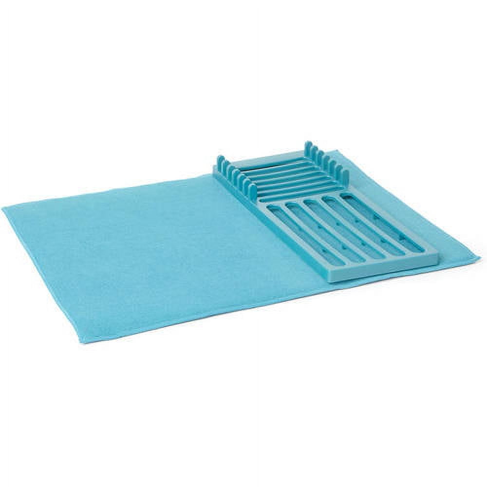 Mainstays Roll Up Dish Drying Mat, Size: 20.5 inch x 13.75 inch