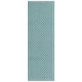 thumbnail image 1 of Mainstays Traditional Dylan Solid Diamond Runner Rug, Blue, 2'6" x 8', 1 of 7
