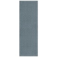 thumbnail image 1 of Mainstays Traditional Dylan Solid Diamond Indoor Runner Rug, Navy Heather, 2'6" x 8', 1 of 7