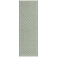 thumbnail image 1 of Mainstays Traditional Dylan Solid Diamond Runner Rug, Gray Pewter, 2'6" x 8', 1 of 7