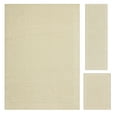 thumbnail image 1 of Mainstays Dylan Solid Diamond Olefin Beige Indoor Area Rug Set, 3 Piece, 1 of 8
