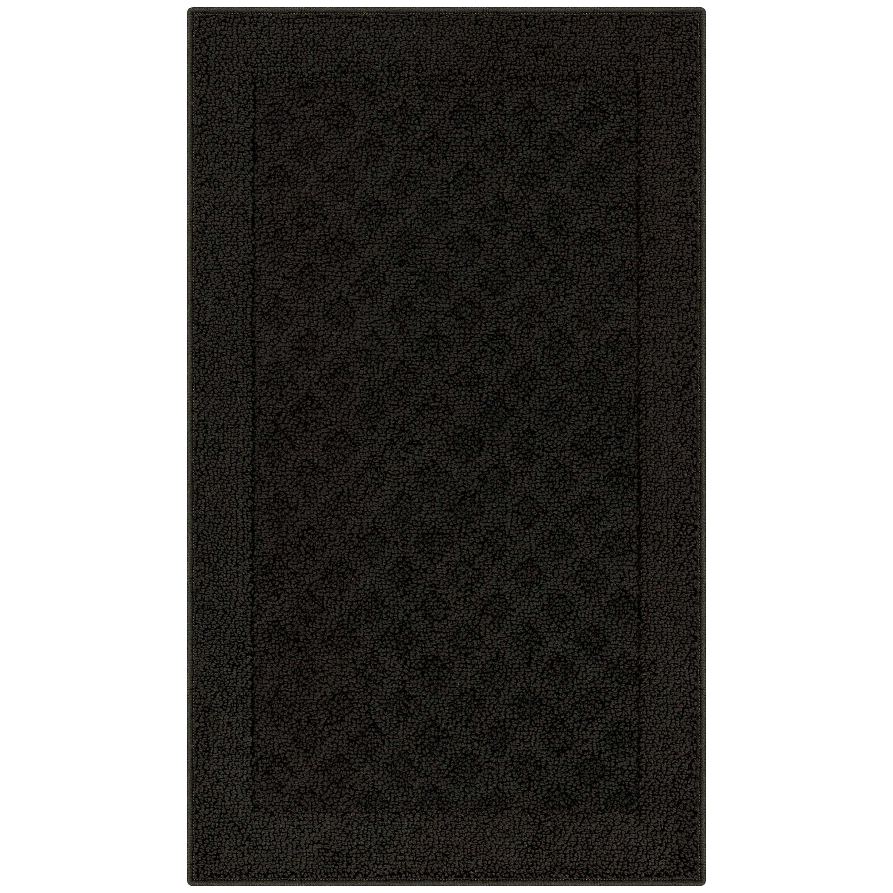 Mainstays Dylan Solid Diamond Olefin Black Indoor Accent Rug 1 8 x2 6 mainstays-dylan-solid-diamond-olefin-black-indoor-accent-rug-1-8-x2-6