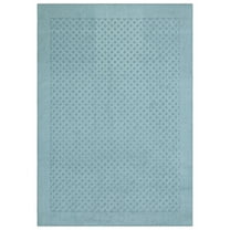 Mainstays Dylan Solid Diamond Olefin Blue Indoor Area Rug, 5' x 7'