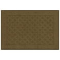 thumbnail interactive-video image 1 of Mainstays Dylan Solid Diamond Olefin Brown Indoor Accent Rug, 1'8"x2'6", 1 of 10