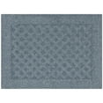 thumbnail image 1 of Mainstays Dylan Solid Diamond Olefin Navy Blue Indoor Accent Rug, 1'8"x2'6", 1 of 9