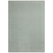 Mainstays Dylan Solid Diamond Olefin Pewter Gray Indoor Area Rug, 5' x 7'