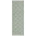 thumbnail image 1 of Mainstays Dylan Solid Diamond Olefin Pewter Gray Indoor Runner Rug, 2'x6', 1 of 9