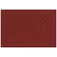 thumbnail interactive-video image 1 of Mainstays Dylan Solid Diamond Olefin Red Indoor Accent Rug, 1'8"x2'6", 1 of 10