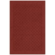 Mainstays Dylan Solid Diamond Olefin Red Indoor Accent Rug, 2 ft 6 in x 3 ft 10 in
