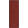 thumbnail image 1 of Mainstays Dylan Solid Diamond Olefin Red Indoor Runner Rug, 2'x6', 1 of 9