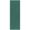 thumbnail image 1 of Mainstays Dylan Solid Diamond Traditional Teal Runner Rug, 1'9" x 5', 1 of 8